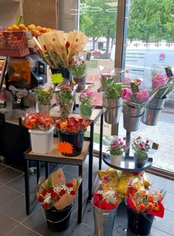 Des bouquets de saison dans vos commerces de proximité à Caen